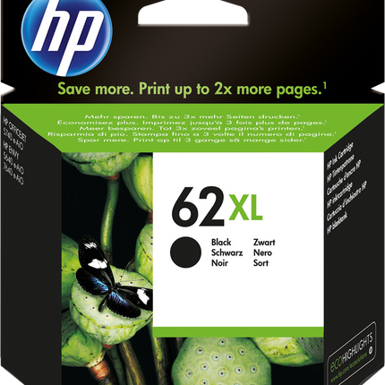 HP 62 XL Schwarz Druckerpatrone