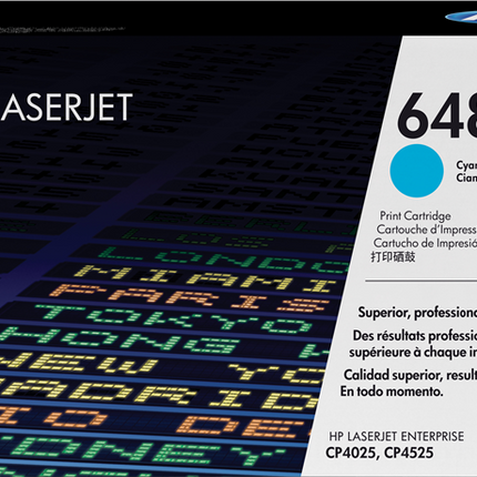 HP 648A Cyan Toner