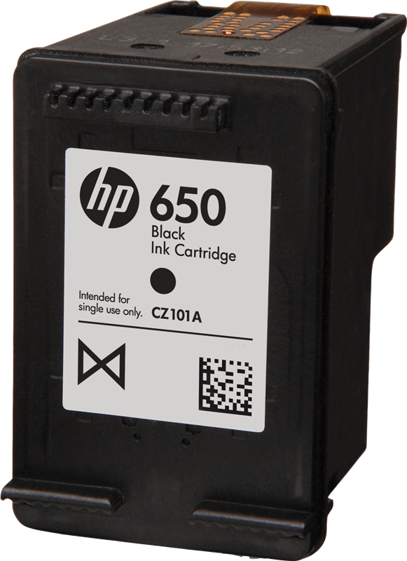 HP 650 Schwarz Druckerpatrone CZ101AE