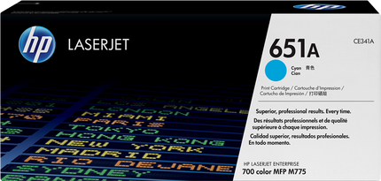 HP 651A Cyan Toner