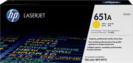 HP 651A Gelb Toner