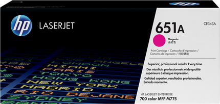 HP 651A Magenta Toner