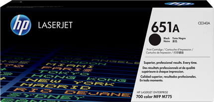 HP 651A Schwarz Toner