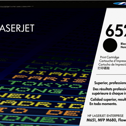 HP 652A Schwarz Toner