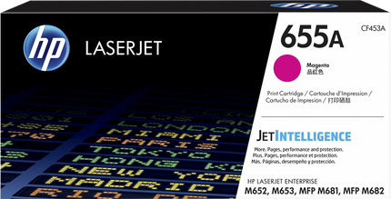 HP 655A Magenta Toner