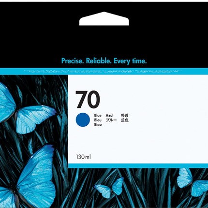 HP 70 Blau Druckerpatrone