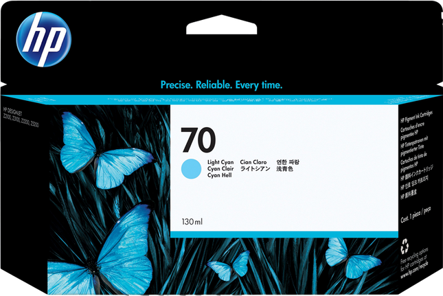 HP 70 Cyan (hell) Druckerpatrone