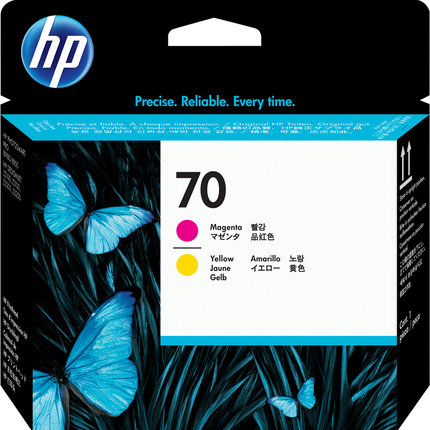 HP 70 Druckkopf Gelb / Magenta