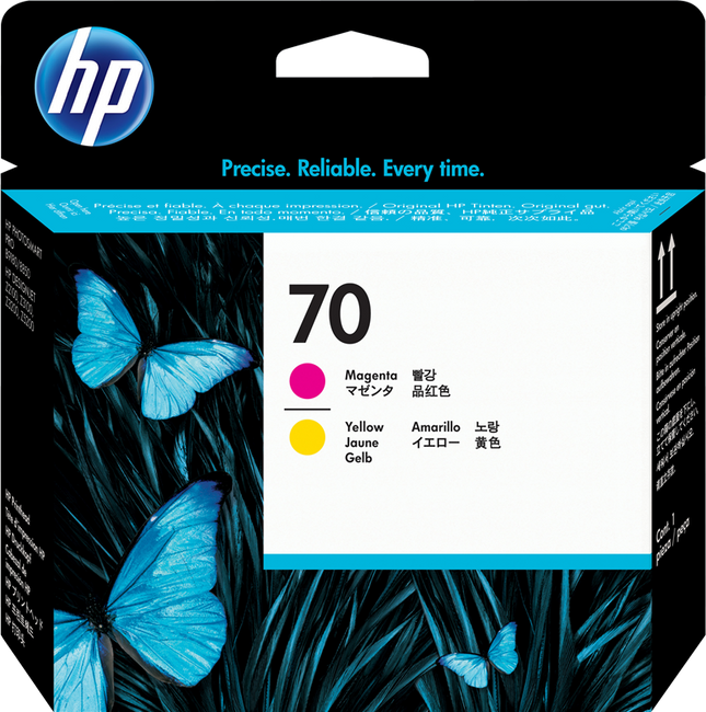 HP 70 Druckkopf Gelb / Magenta