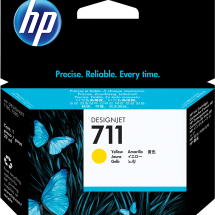 HP 711 Gelb Druckerpatrone