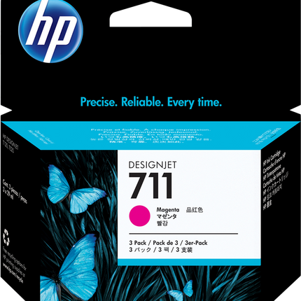 HP 711 Multipack Magenta