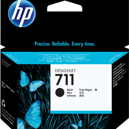 HP 711 Schwarz Druckerpatrone
