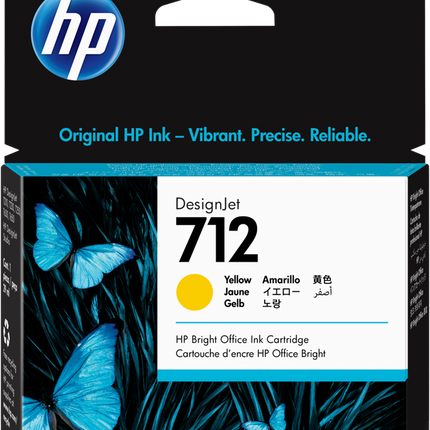 HP 712 Gelb Druckerpatrone