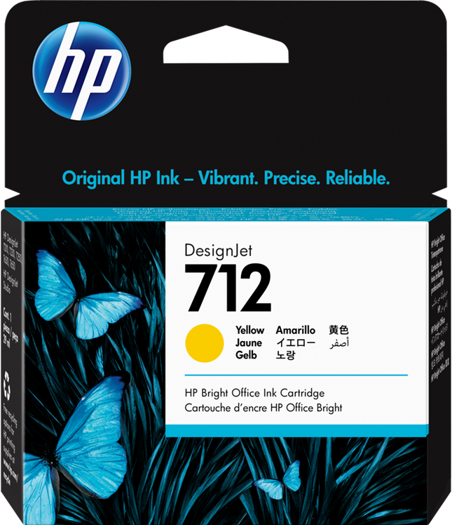 HP 712 Gelb Druckerpatrone