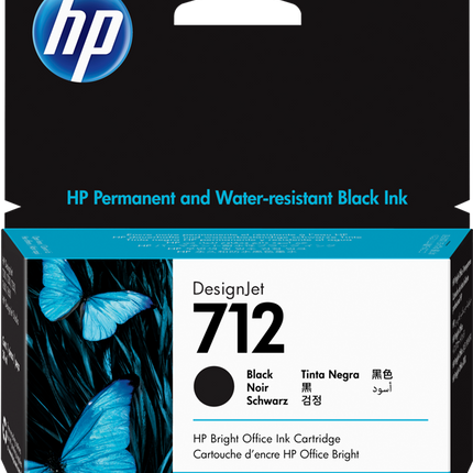 HP 712 Schwarz Druckerpatrone