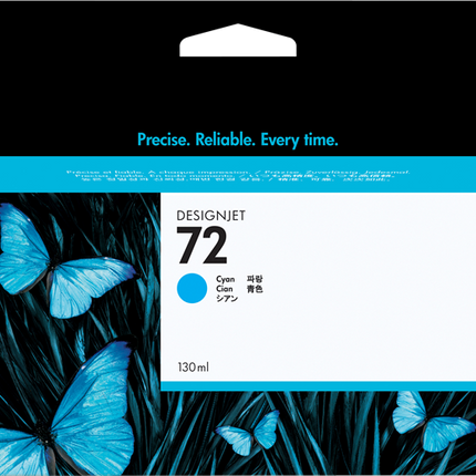 HP 72 Cyan Druckerpatrone