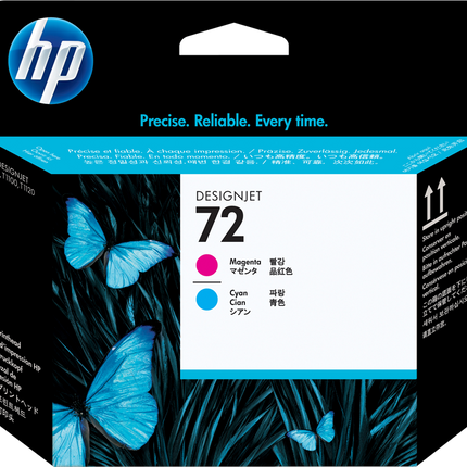 HP 72 Druckkopf Cyan / Magenta