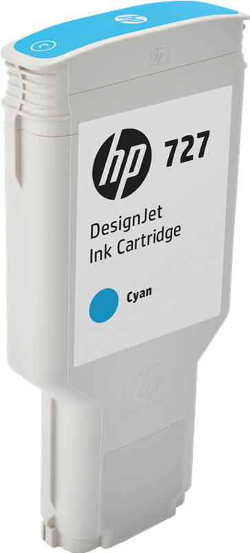 HP 727 Cyan Druckerpatrone
