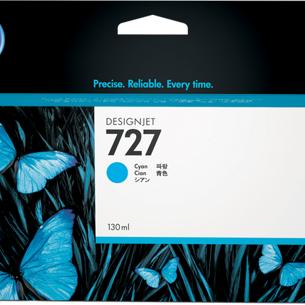 HP 727 Cyan Druckerpatrone