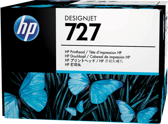 HP 727 Druckkopf Schwarz / Cyan / Magenta / Gelb