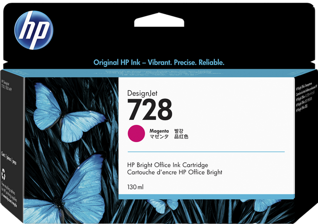 HP 728 Magenta Druckerpatrone