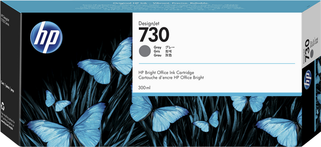 HP 730 Grau Druckerpatrone