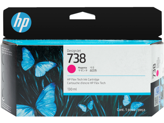 HP 738 Magenta Druckerpatrone