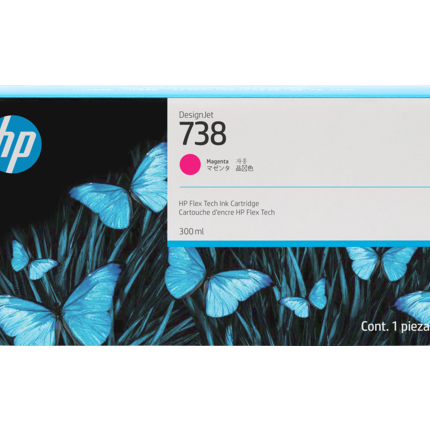 HP 738 Magenta Druckerpatrone