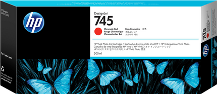 HP 745 Rot Druckerpatrone
