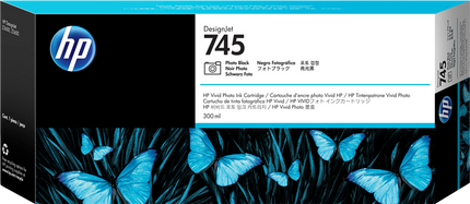 HP 745 Schwarz (Foto) Druckerpatrone