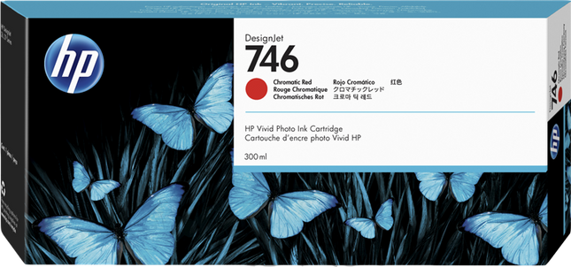 HP 746 Rot Druckerpatrone