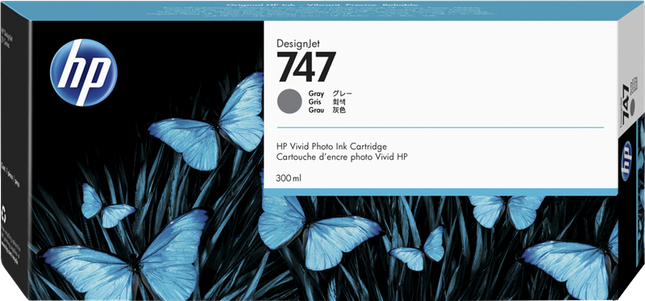 HP 747 Grau Druckerpatrone