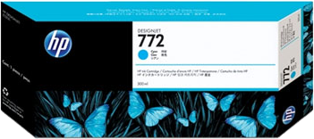 HP 772 Cyan Druckerpatrone CN636A