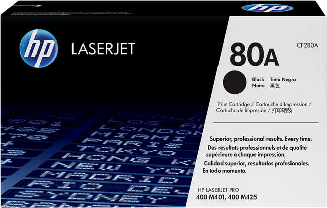HP 80A Schwarz Toner
