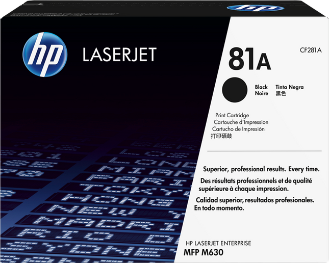 HP 81A Schwarz Toner