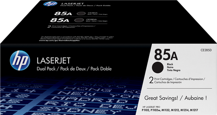 HP 85A Multipack Schwarz
