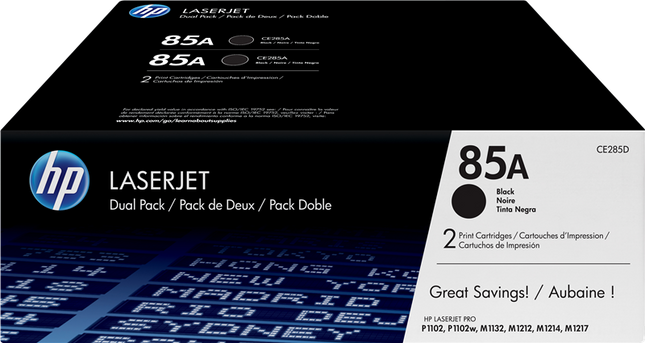 HP 85A Multipack Schwarz