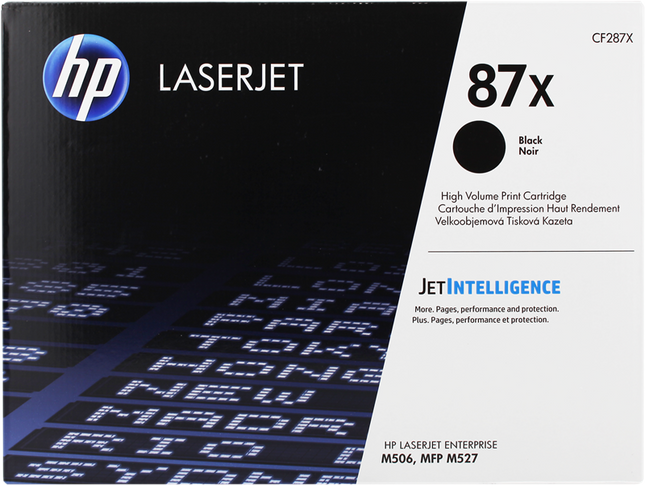 HP 87X Schwarz Toner