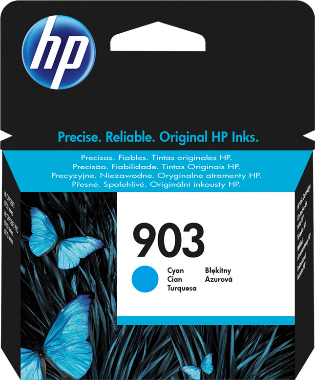 HP 903 Cyan Druckerpatrone T6L87AE