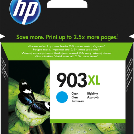 HP 903 XL Cyan Druckerpatrone T6M03AE
