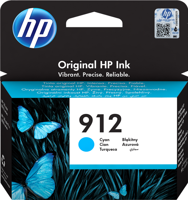 HP 912 Cyan Druckerpatrone 3YL77AE