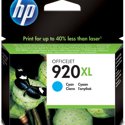 HP 920 XL Cyan Druckerpatrone CD972AE