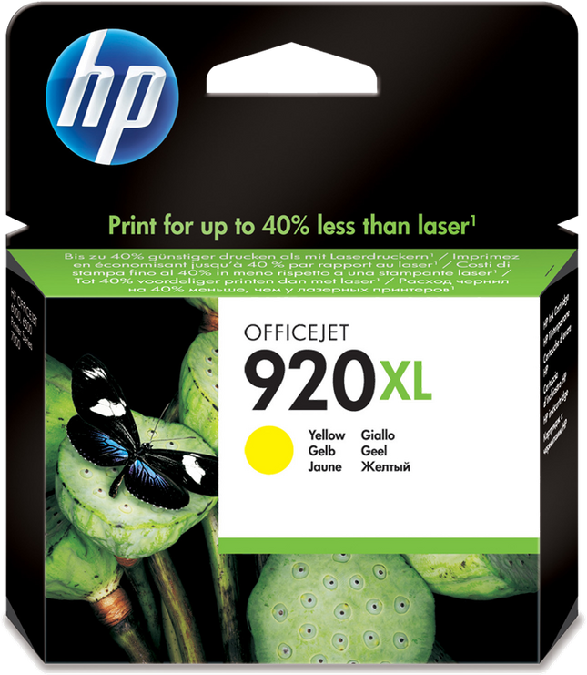 HP 920 XL Gelb Druckerpatrone CD974AE
