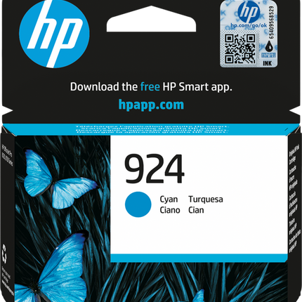 HP 924 Cyan Druckerpatrone 4K0U3NE