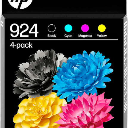 HP 924 Multipack Schwarz / Cyan / Magenta / Gelb
