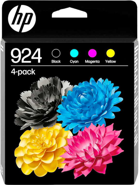 HP 924 Multipack Schwarz / Cyan / Magenta / Gelb