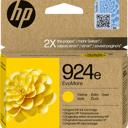 HP 924e Gelb Druckerpatrone 4K0U9NE