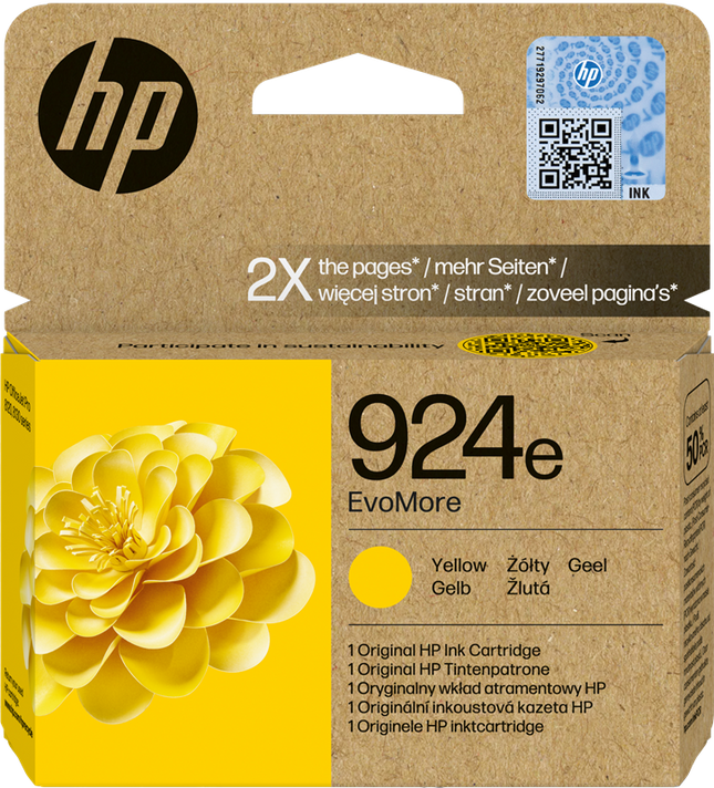 HP 924e Gelb Druckerpatrone 4K0U9NE