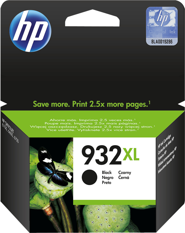 HP 932 XL Schwarz Druckerpatrone