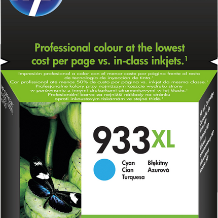 HP 933 XL Cyan Druckerpatrone CN054AE